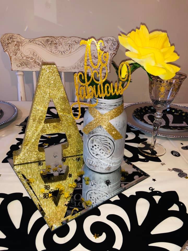 70th Birthday Party Decor Ideas Chantel s Custom Creations