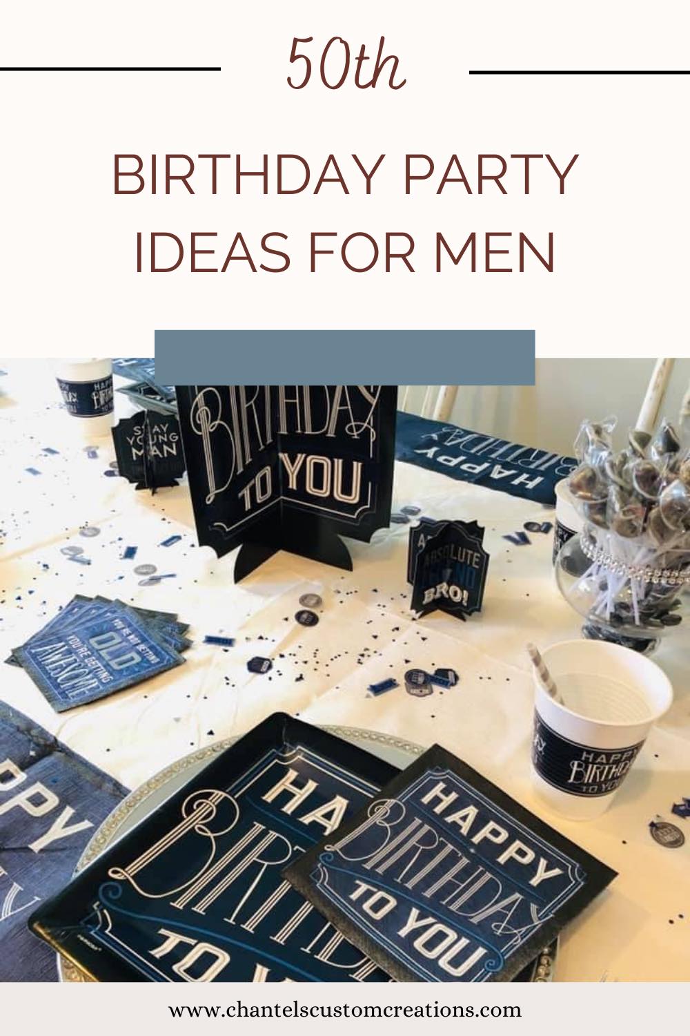 50th Birthday Party Ideas for Men