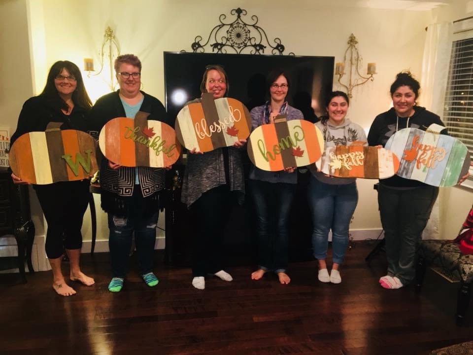 pumpkin paint night