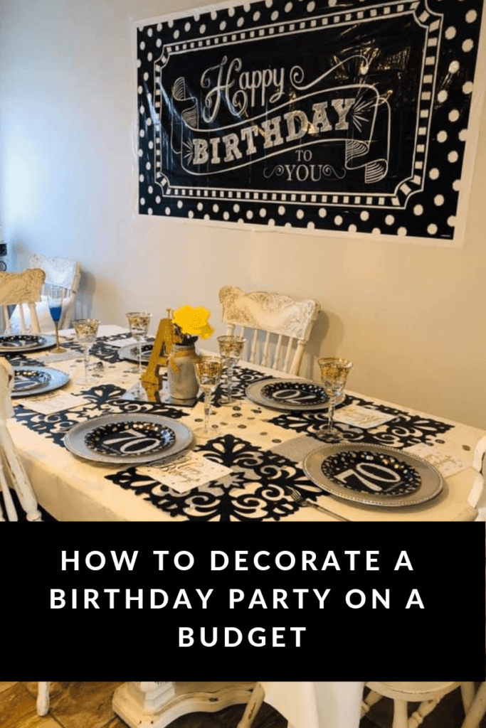 70th Birthday Party Decor Ideas - Chantel's Custom Creations