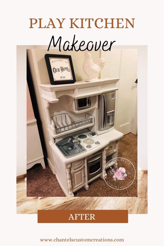 Play kitchen makeover
