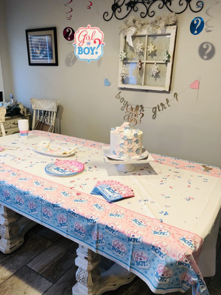 simple gender reveal