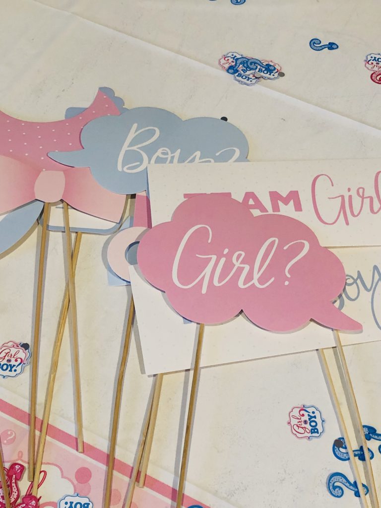 simple gender reveal