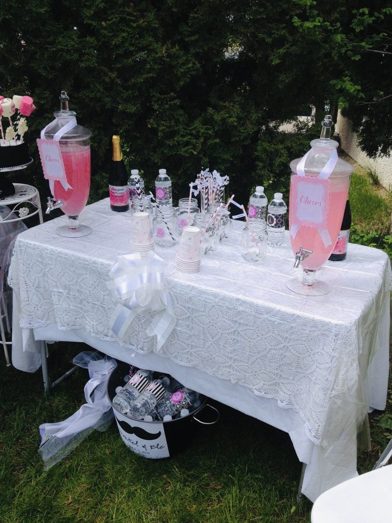 Paris themed bridal shower