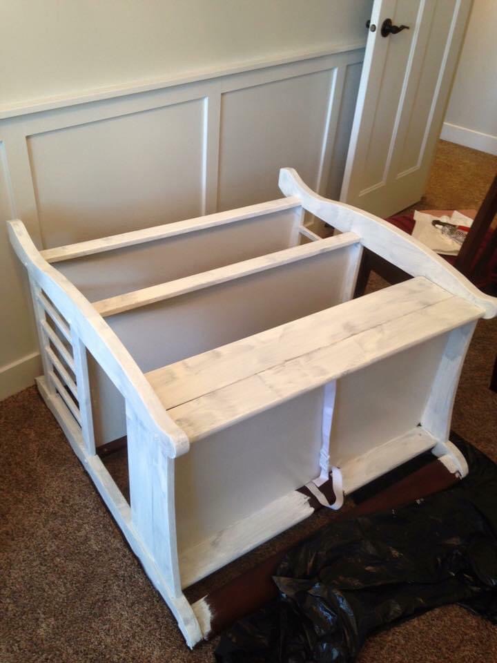 painting a changing table